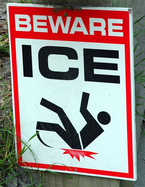 Beware Of Ice Free Photo Download Freeimages