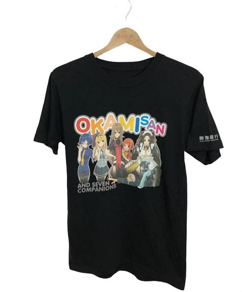 Japanese Brand Okamisan And Seven Companions Japanese Anime Manga T