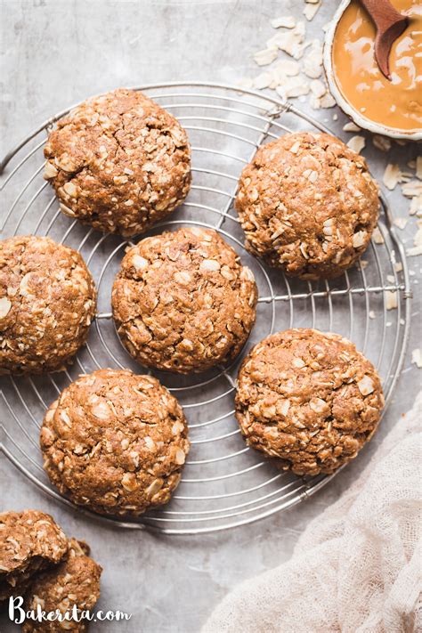 These cookies make the list of banana things to go crazy for. Peanut Butter Oatmeal Cookies (Gluten Free + Vegan) • Bakerita
