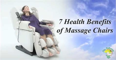 Benefits Of Massage Chairs 7 Health Reasons To Own One
