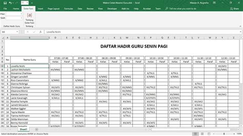 Membuat Katalog Perpustakaan Dengan Excel Wargacoid