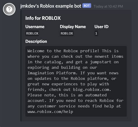 Create Discord To Roblox Bots With Ropy Community Tutorials