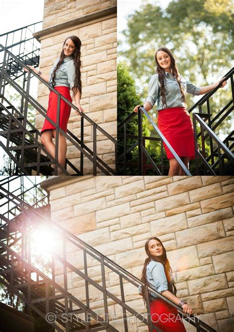 Stair Posing Senior Photography Photography Poses