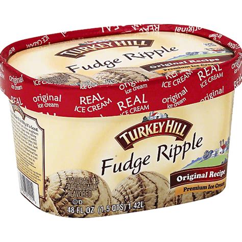 Turkey Hill Premium Ice Cream Fudge Ripple Shop Riesbeck