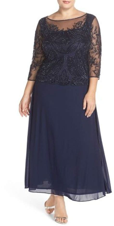 Of The MOST Gorgeous Plus Size Mother Of The Bride Dresses A Line Gown Mother Of The Bride