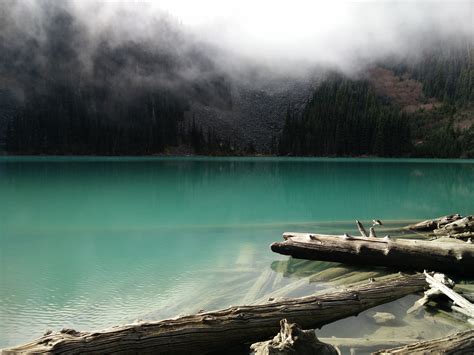 Free Download Foggy Morning At Joffre Lake British Columbia Canada 4k