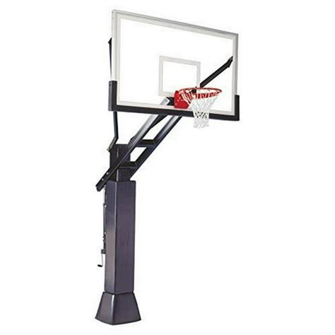 Full Court In Ground Adjustable Basketball Goal Hoop With 42 X 72