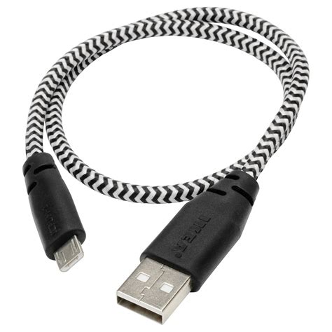 Universal serial bus (usb) is an industry standard that establishes specifications for cables and connectors and protocols for connection, communication and power supply (interfacing). LILLHULT Micro-USB to USB cord - black, white - IKEA
