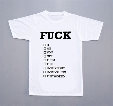 Camiseta Tumblr Indie Aesthetic Fuck You Me All Off R 3600 Em Mercado Livre