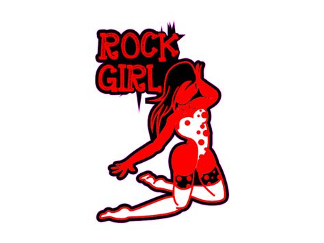 1 x aufkleber rock girl music sex milf sexy gag sound dj club party sticker fun netspares gmbh