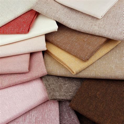 Essex Linen Scrap Pack ~ Patisserie Billow Fabrics
