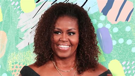 Michelle Obamas Natural Curls Have A New Colour Glamour Uk