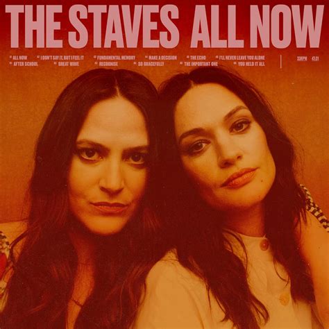 The Staves: All Now – Life-affirming songs from Jessica and Camilla