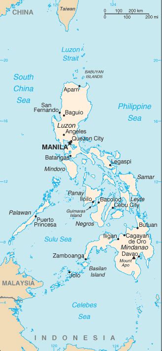 Philippine Map Philippines Map Philippines Maps