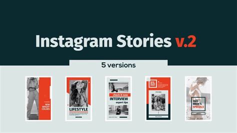 Professionally designed with creative text animations and stylish transitions. Instagram Stories v.2 After Effects Templates - YouTube