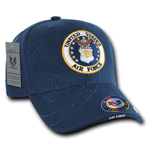 Usaf Us Air Force Official Shadow Embroidered Official Caps Hats Navy
