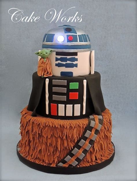 Star Wars Inspired Birthday Star Wars Birthday Cake War Cake Star