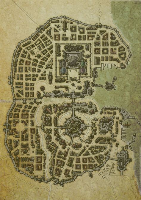 Flatlands Maps Fantasy City Map Fantasy Map Fantasy C