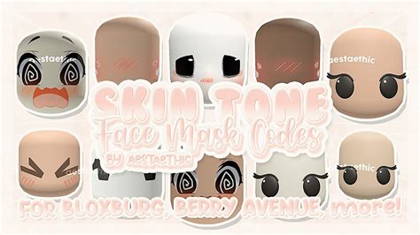 Face Mask Cute Face Id Skin Face Mask Roblox Codes Roblox Roblox Free Happy Birthday Cards