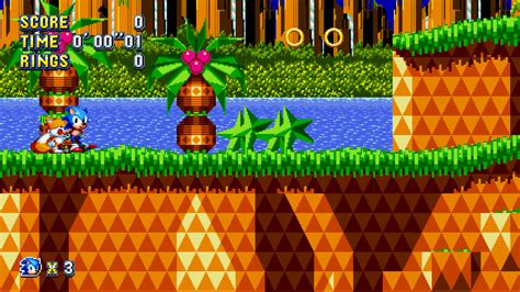 Sonic Cd Palmtree Panic Port Sonic Mania Works In Progress