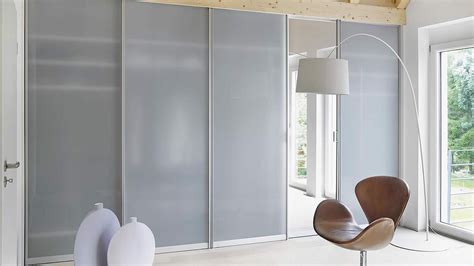 Frosted Glass Sliding Doors Walk In Wardrobe Design Haus Bedrooms