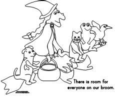 Room on the broom color pages with handwriting practice. Making Learning Fun | Room on the Broom Coloring Pages