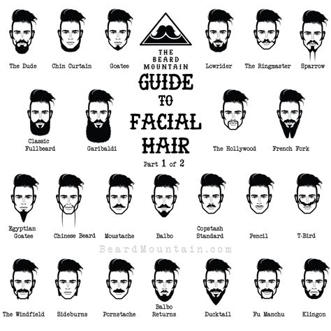 The Beard Mountain Guide To Facial Hair Awesomeness Facial Hair Mens