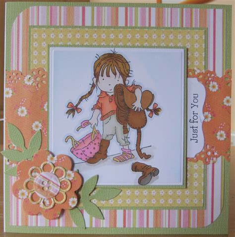 Bright And Cheerful Card Using A Lotv Image Which Was Coloured With