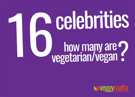 16 Celebrities Can You Guess How Many Are Vegetarian Celebrities