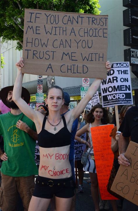War On Women S Rights Protest In Los Angeles All Photos Upi Com