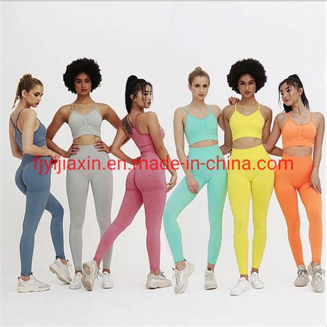 2020 Wholesale Custom Brand Womens Yoga Sport Set Workout Leggings