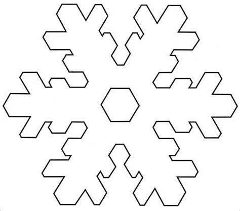 Snowflake Templates 53 Free Word Pdf Jpeg Png Format Download