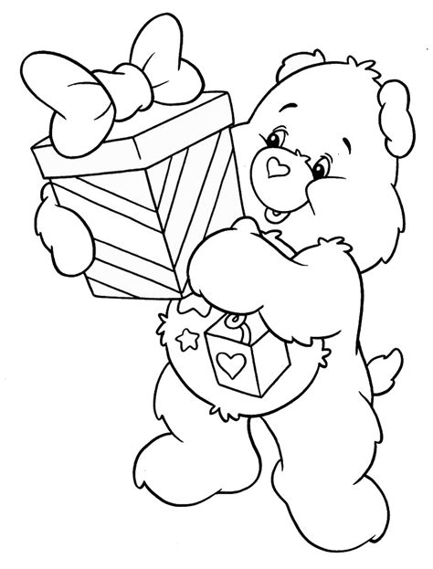 You can print or color them online at getdrawings.com for absolutely free. Care Bears Coloring Pages - Birthday Printable