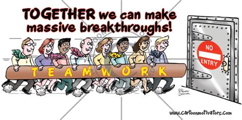 Cartoonist Draws Teamwork Cartoon To Get You Working Together