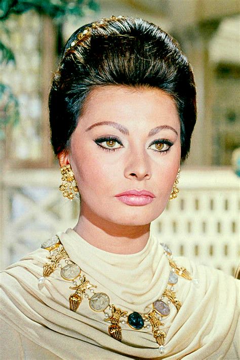 Sophia Loren In The Fall Of The Roman Empire 1964 Sophia Loren