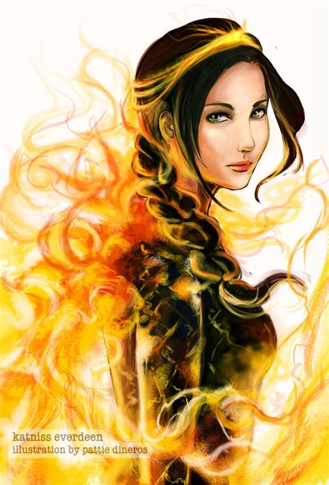 Fan Art Katniss Everdeen Fan Art 32900384 Fanpop