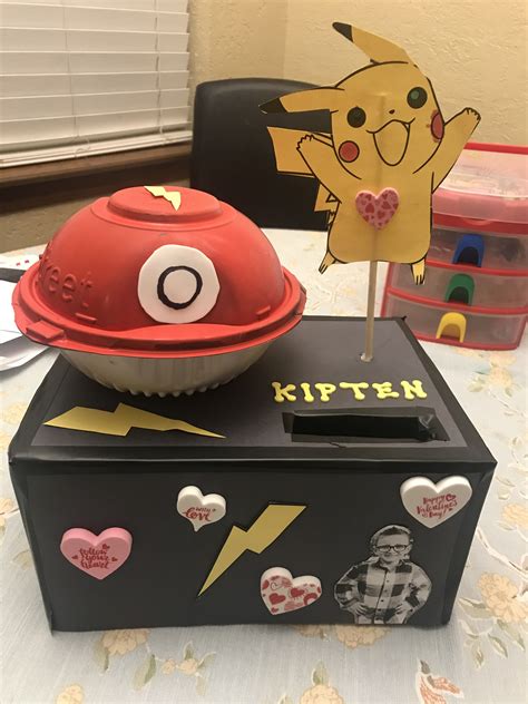Pokémon Valentines Box Pokemon Valentines Box Pokemon Valentine