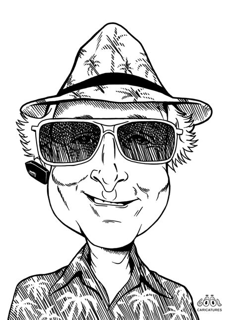 Line Art Caricatures From Photos Cool Caricatures
