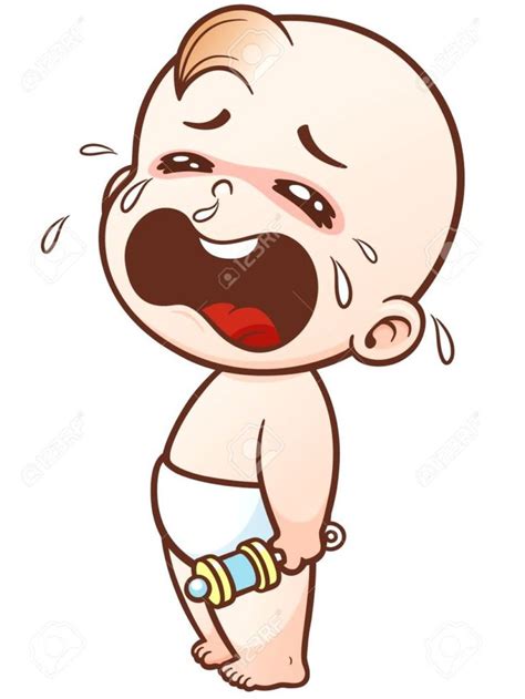 25crying Baby Cartoon Pictures Eat Play Easy Baby Cartoon Drawing