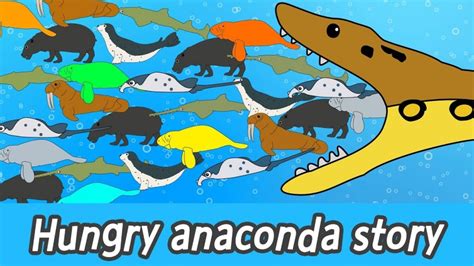 En Hungry Ananconda Story Animals Names For Kids Kids