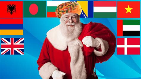 Santa Claus In Different Languages Part 2 Youtube