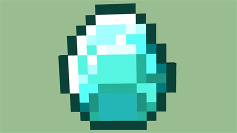 Diamond In Minecraft D 3d Warehouse
