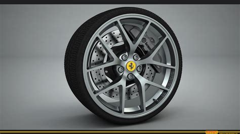 Ferrari Wheel Render By Rjamp On Deviantart