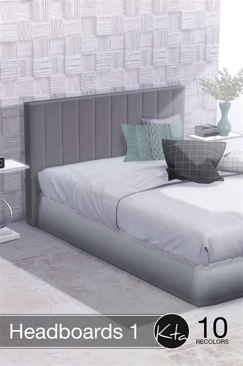 Cc For Sims 4 Bed Headboards Sims 4 Sims Headboards For Beds