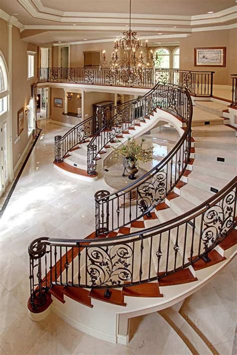 40 Luxurious Grand Foyers For Your Elegant Home Casas De Ensueño