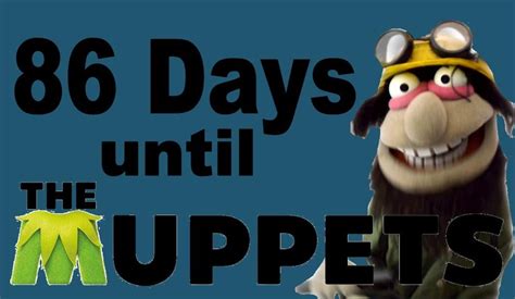 86 Days Until The Muppets