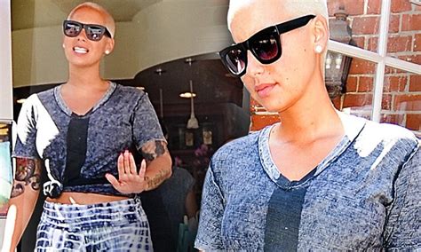 Amber Rose Flashes Toned Tum After Becoming One Of The Nude Photo Leak