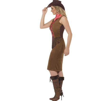 Disfraz De Cowgirl Con Corpiño Para Mujer