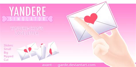 Yandere Chans Love Letter By Peachmilk3d On Deviantart