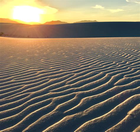 Sunset At White Sands National Monument R Desertporn